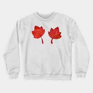 Maple leaves Crewneck Sweatshirt